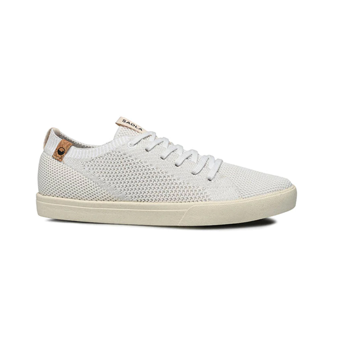 Women's Knit Sneakers White - Cannon I Knitted Shoes