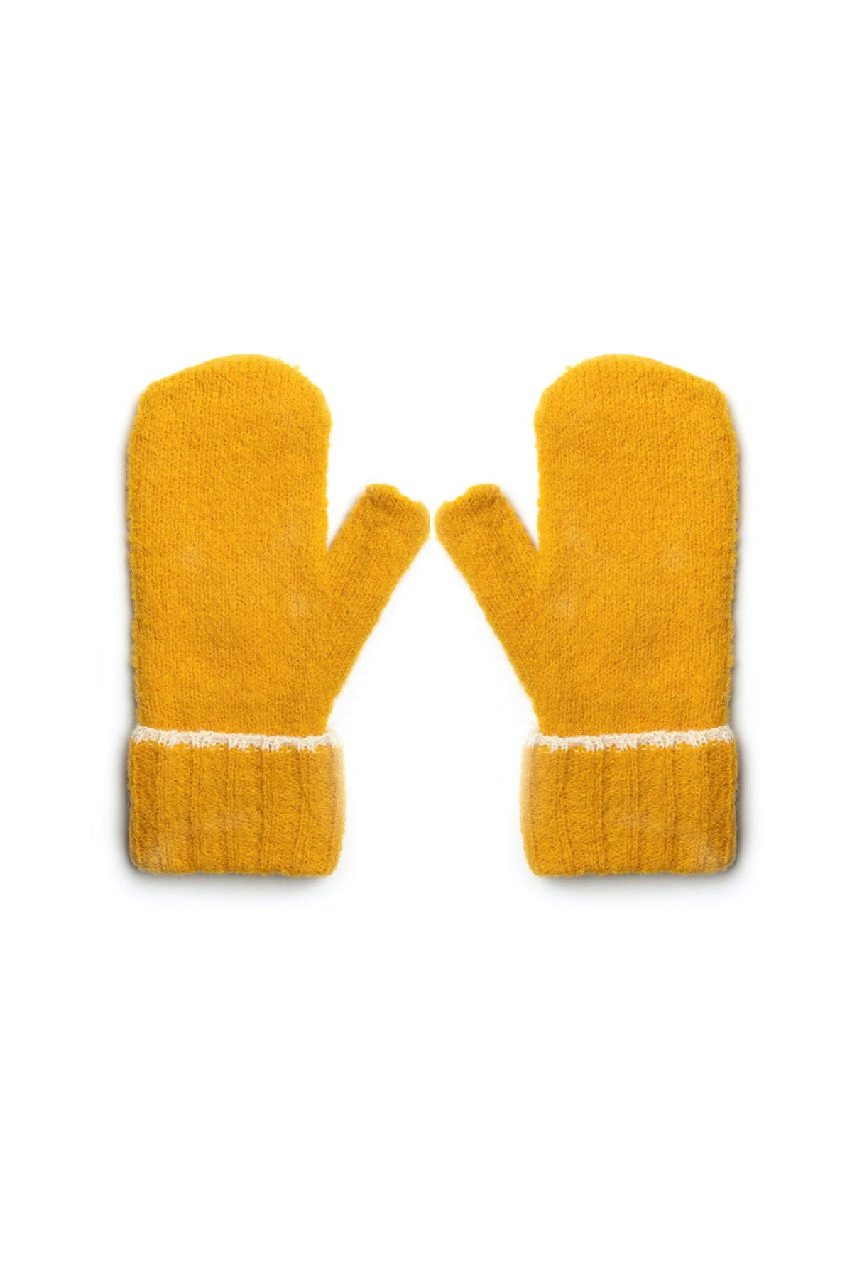 Yellow deals wool gloves