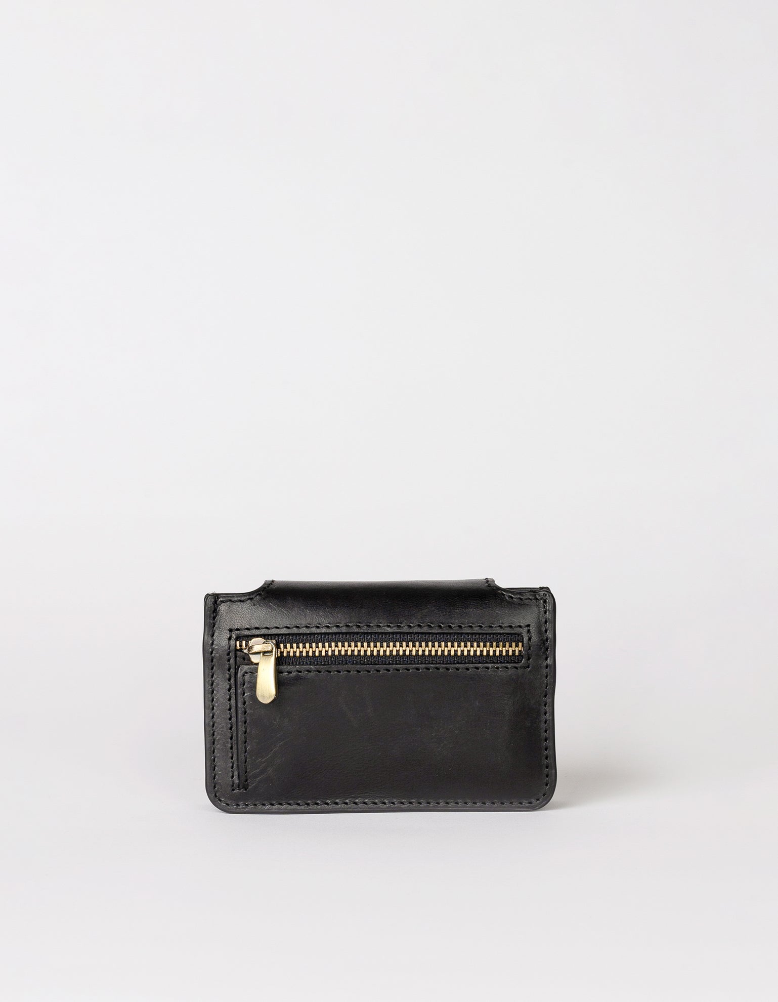 Passport Holder - Black Classic leather
