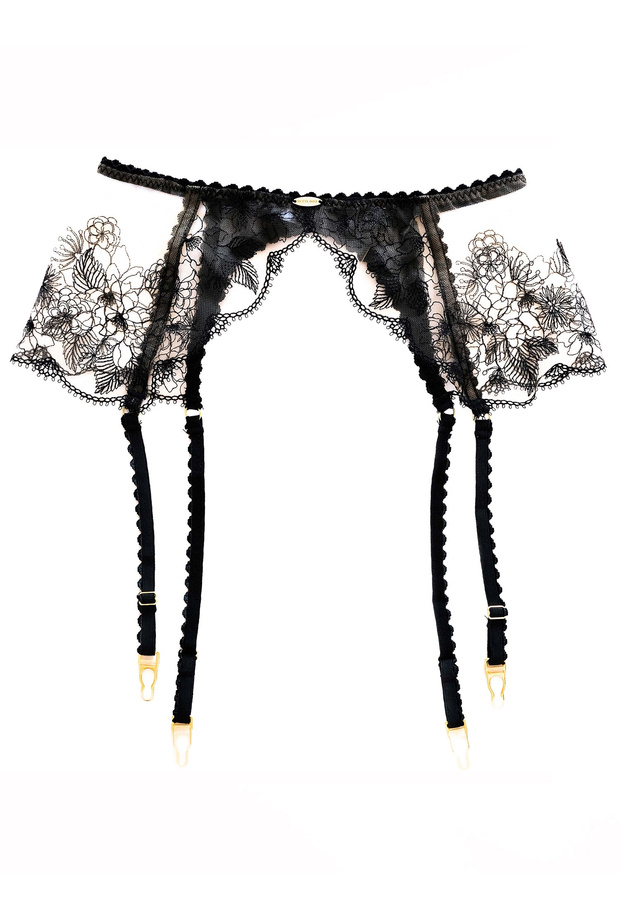 Zoey - 90's Garter Belt | Lace Garters & Garter Belts - Nette Rose